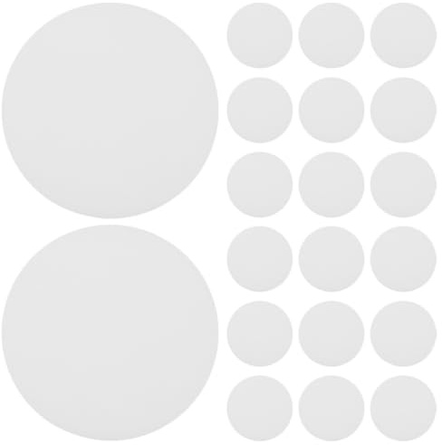 20 Stück Runde LED Diffusionsplatten aus PC für Downlights | Weiß, für Einbauleuchten und LED Röhren, Abdeckung Lampenanschluss Decke