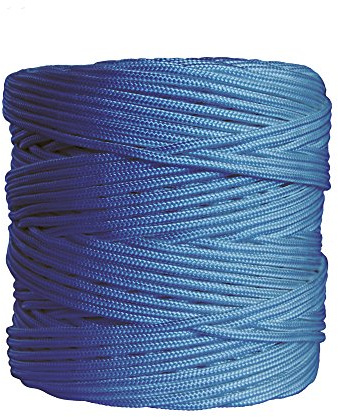 Wurko Cuerda Trenzada, Nylon, Azul, 17x17x16 cm