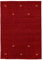 RugVista, Gabbeh Loom Two Lines, Teppich, Mittelflor, 140 x 200 cm, Rechteckiger, Gabbeh, Wolle, Flur, Schlafzimmer, Küche, Wohnzimmer, Rot, Rot