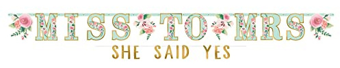 LETTER BANNER KIT MINT TO BE