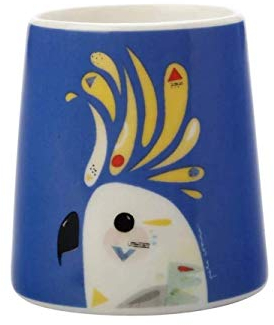 Maxwell & Williams Pete Cromer Porcelain 6cm Egg Cup Cockatoo