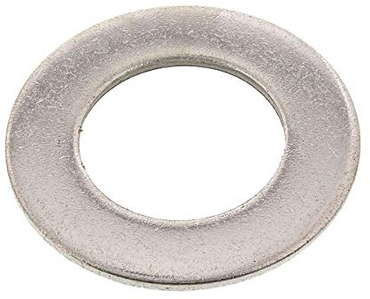 RS PRO Unterlegscheiben für M20 Schrauben Glatt A2 304 Flach-, 2mm x 21mm x 37mm, Edelstahl, Packung a 50 Stück