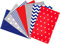 Amilian Baumwollstoff Meterware Stoffe Stoffreste zum Nähen Stoffpaket Paket: 7 Stück je 50 x 80cm für Patchwork 100% Baumwolle DIY Baumwolltuch SET 5
