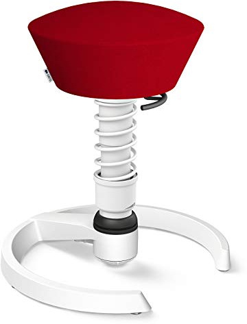 aeris Swopper – Ergonomischer Hocker – Bürohocker höhenverstellbar – Vielseitiger Sitzhocker für einen gesunden Rücken – Bürostuhl ohne Rollen, Feder Standard