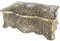 schmuckkästchen,Metall Vintage Schmuck Aufbewahrungsbox, Diamant Doppelschicht große Schmuckschatulle