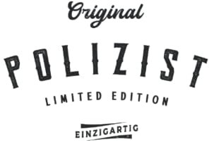 Polizist Notizbuch (liniert) Limited Edition Polizei
