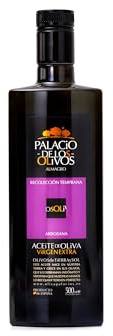 Palacio de Los Olivos | Olio extra vergine d'oliva Arbosana Gourmet - Spremitura a freddo, raccolta precoce - Bottiglia da 500 ml