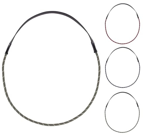 NETPROSHOP Halsseil zum Reiten ohne Zaumzeug oder als Schmuck Zügel Gr. Shetty bis Full, Groesse:Full, Farbe:Olivgruen