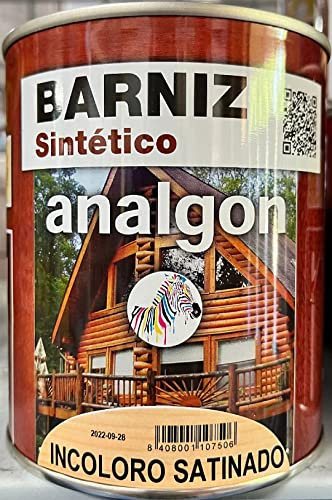 DKOR BARNIZ INCOLORO SATINADO SINTETICO PARA INTERIOR Y EXTERIOR 750 ML. ANALGON