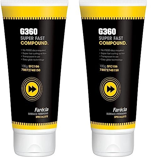 Farecla G360 Super Fast Compound 100g Tube (Pack of 2)