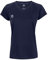 STARK SOUL Damen Sport Shirt Fitness T-Shirt vital, Kurzarm Funktionsshirt, Atmungsaktiv Schnelltrocknendes Trainingsshirt - Marineblau - XXL