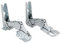 ensipart Türscharnier kompatibel mit Liebherr 7040095 Set aus 2 Türscharnieren für Kühlschrank Gefrierschrank oder KühlGefrie Kombination