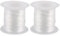 Generic Handicraft Emporium White Flat Elastic String (2 Reels)