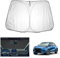 GAFAT Compatible con Ford Puma 2020-2024 2025, Parasoles Interior, Puma 2023 Parabrisas Protección Solar Lunas Delanteras, Enfriamiento, Protección UV, Puma Accesorios