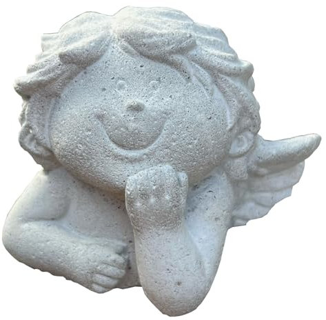 ZGM Betonfigur Bengelchen - handgefertigte Dekoration für Garten und Haus