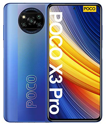 Xiaomi Poco X3 Pro - Smartphone 128GB, 6GB RAM, Dual Sim, Frost Blue (Reconditionné)