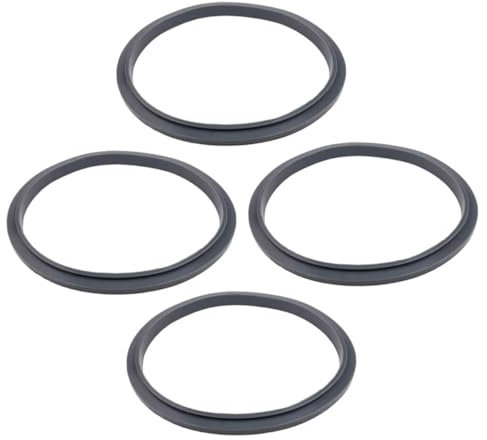 Alipis 4stücke Silikon-dichtringe Ersatzdichtungen Für Entsafter Zubehör Verbrauchsmaterial Dichtungsringe Silikonringe Dichtungsteile Ersatzteil Dichtungen Für Geräte