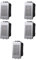5x Suoneria, campanello, Modulo Grigio, Compatibile Con BTicino Living, frutti, interruttori, pulsanti, deviatori, dimmer, sensori, PIR, buzzer, Per Placche originali e compatibili