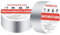 2 Stk Butylband Wasserdichtes, Butyl Kautschuk Tape, Aluminiumfolie Dichtungsbänder,Klebeband dichtband Reparaturband für Dachleckage, Fensterbankspalt, Oberflächenriss, Rohrbruch, 5m*5cm