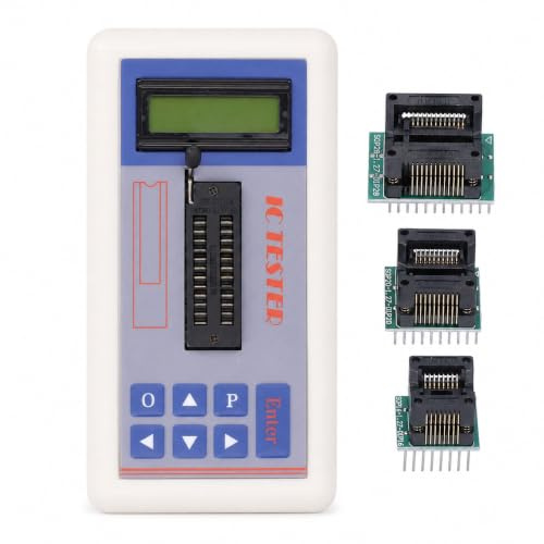 Tester de Circuito Integrado TSH -06F: Probador IC Multifunción con Más de 1300 Modelos de Chips, Identificación de Transistores Automáticos, Modos de 5V/3.3V/auto, Diseño