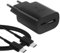 Chargeur USB C, Prise Rapide 25W avec Câble USB-C Compatible avec Samsung Galaxy S25/S24/S23/S22/S21/20 Ultra/Plus/FE/S10/A55/A54/A53/A40/A33/A15/Z Fold6/Flip6, PD+QC Multiple Secteur Adaptateur