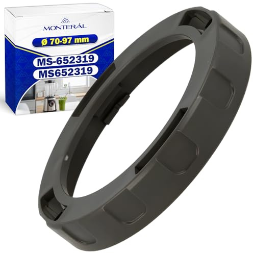 MONTERAL Fixing Ring for Food Blender Bowl Ø 70-97 mm with the Original Code MS-652319 MS652319 for Tefal for Krups for Moulinex Perfectmix+ Jug Blender - Warranty 10 Years