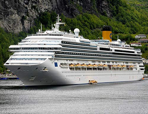 HANSEPUZZLE 70452 - Kreuzfahrtschiff Puzzle 1000 Teile | Fortbewegung Puzzle mit hochwertiger Puzzle Aufbewahrung: Kartonbox und Wieder verschließbarem Beutel | Puzzle-Maße: 60 x 46 cm