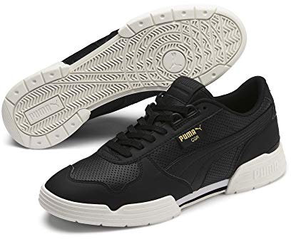 PUMA CGR Perforated Trainers Puma Blk-PumaWht-Marshmallow 3