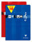 Clairefontaine 3117C - Packung mit 10 Notenheften, ideal für Musikunterricht, DIN A4 21x29,7 cm, 24 Blatt, französische Lineatur mit Notenzeilen, 90g, farbig sortiert, 1 Pack