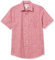 Amazon Essentials Camicia in Popeline a Maniche Corte Regular Fit Uomo, Rosso Slavato Rose, L