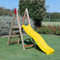 SavinOutdoor Scivolo in Legno con pedana per Bambini da Giardino con STAFFE di Fissaggio Incluse