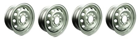 Satz Felge 15 Zoll 6JX15 H2 ET40 Chevrolett Niva in Silber 2123-3101015