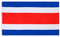 PHENO FLAGS Bandera de Costa Rica - Bandera costarricense 90 x 150 cm - Bandera nacional resistente a la intemperie para asta - 100% poliéster