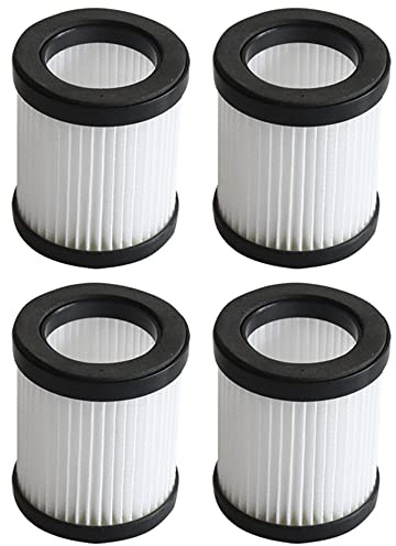 HEPA-Fliter-Ersatz für MOOSOO X6 XL-618A schnurlosen Staubsauger, waschbare Staubsaugerfilter, 4 Stück