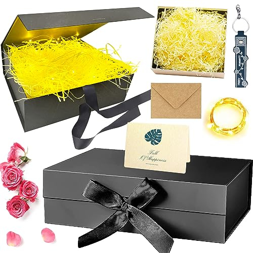 Geschenkbox Mit Schleife Und Deckel - Geschenkverpackung Box, Geschenkkarton