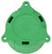 FAST-FX 1280B Green Cap for 8-Pin/13-Pin Plug - Universal Trailer Coupling Accessory