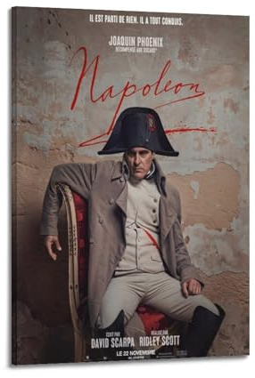 KIUYGPPJ Napoleon-Filmposter, dekoratives Gemälde, Leinwand, Wandposter und Kunstdruck, moderne Familienschlafzimmer-Dekoration, Poster, 30 x 45 cm
