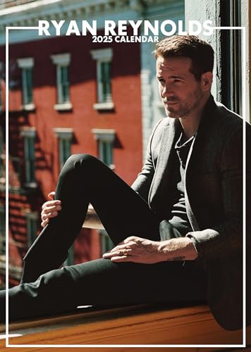 Ryan Reynolds (Deadpool) Kalender 2025, Spiralbindung, A3