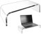 Acrylic Monitor Stand Riser - Clear Desktop Computer Riser, Table Storage Stand Desk Organizer