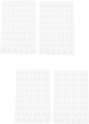 AUTSUPPL 4pcs Miniature Brick Mold Durable DIY Tool for Crafting Mini Bricks for Table Landscapes and Model Building