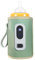 Calentador de Biberones Portátil, Calentamiento Preciso con Pantalla LCD, Calentador de Biberones USB para Viajes, Avión y Coche (GREEN)