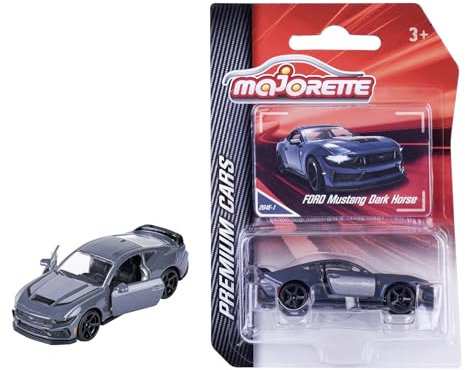 Majorette Ford Mustang Dark Horse, Grau