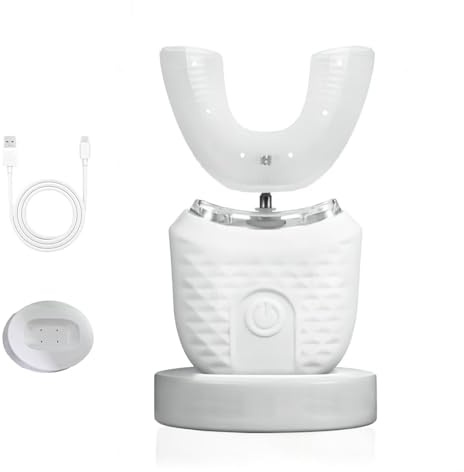 Scandinavian Smile, Scandinavian Smiles 360 Electric Toothbrush, Wasserdicht gemäß IPX7, mit 3-in-1-Reinigungsfunktion, Weiche Borsten