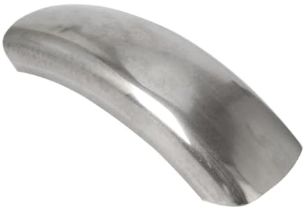Flat Short Motorcycle Rear Fender Mudguard 6.1 Compatible With Bobber Chopper