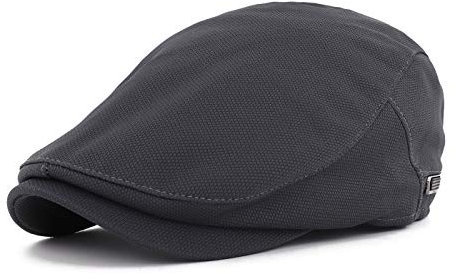 Gisdanchz Coppola Basco Uomo Coppola Uomo Estiva Cappelli con Visiera Cappellino Berretto Flat cap Berretti Invernali Golf Cabbie Hat Fashion Ivy Gatsby Hat Mens Newsboy cap Hunting Hats Grigio