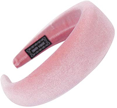 YWLINK Mode Samt Sport Haarband Volltonfarbe Damen Haar Kopfband Einfache SüßE MäDchen Stirnband(A Beige,)