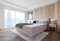 Best for Home Boxspringbett Polsterbett Sawana mit Bonellfederkern-Matratze und Topper Schlafzimmer (Altrosa, 200x200cm)