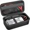 Tasche für Bosch C3 C1 Intelligente und Automatische Batterieladegerät 6V-12V Auto Batterie Ladegeräte Speicher Organizer mit Mesh Zubehör Tasche für Haken, Schnellkupplungen (Nur Box)