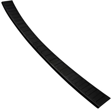 Aroba AR1294-BL Edelstahl Schwarz Black Chrome Ladekantenschutz kompatibel mit BMW 3er Touring Kombi G21 M Sport ab BJ. 3.2019> passgenau Abkantung Farbe Schwarz-Anthrazit