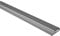 S-Polytec Aluminium 3mm U- Profil, Alu Abschlussprofil, Aluprofil für Vinyl-Boden und Aluverbundplatten Dibond, eloxiert (3mm Silber, U- Profil (2 Meter), 1)